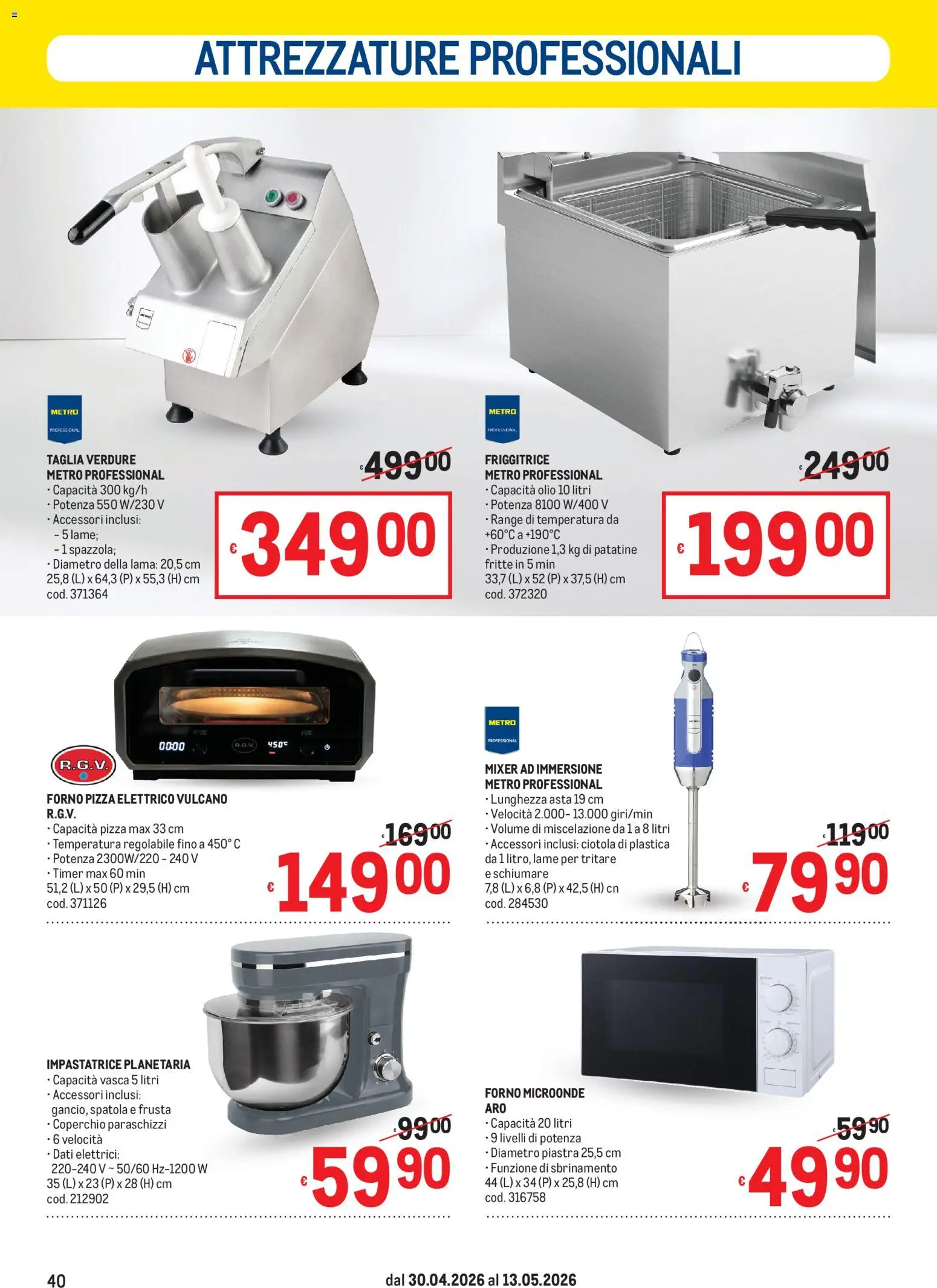 Volantino Metro del 30.04.2026 | Pagina: 40