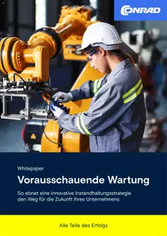 Conrad Whitepaper vorausschauende Wartung ab 15.05.2025 gültig