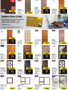 Builders specials catalogue – valid from 14.04.2026 | Page: 3 | Products: Stable door, Lock, Light, Cladding
