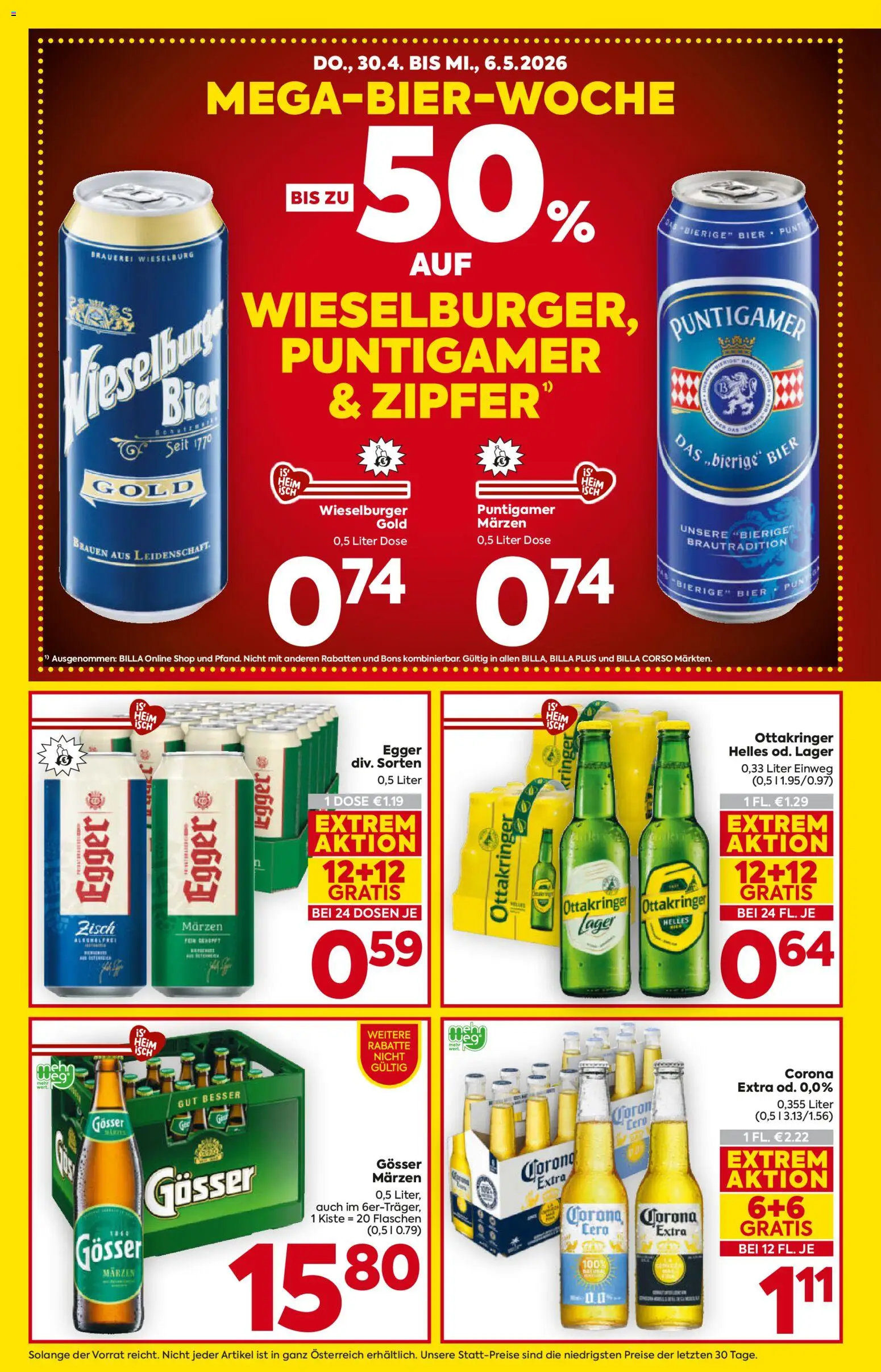 Billa - Flugblatt gültig ab 30.04.2026 | Seite: 2