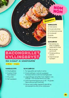 Forhåndsvisning av Grillfest hos Bunnpris gyldig fra 25.04.2026 | Side: 40 | Produkter: Smør, Rømme, Grill, Sennep