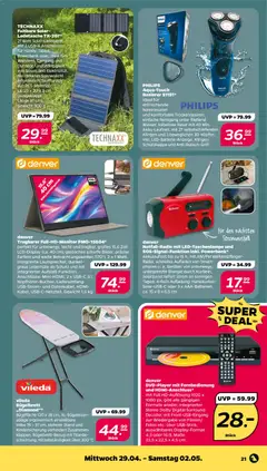 Netto Prospekt 	 ab 27.04.2026 gültig | Seite: 25 | Produkte: Philips, Gewicht, Rasierer, Powerbank