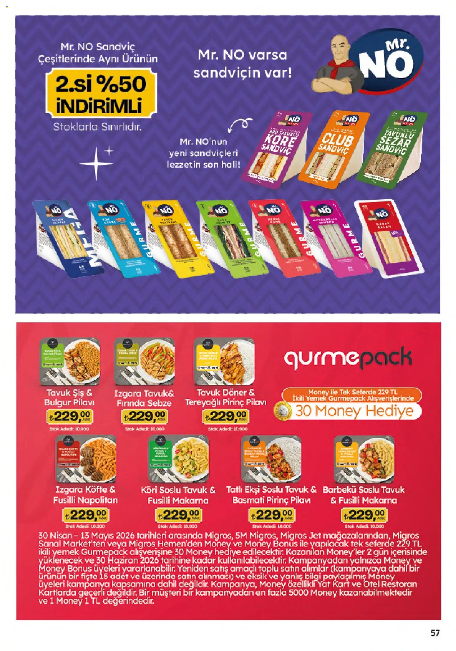 Migros Katalog - Migroskop - 30.04.2026 tarihinden itibaren geçerlidir | Sayfa: 57