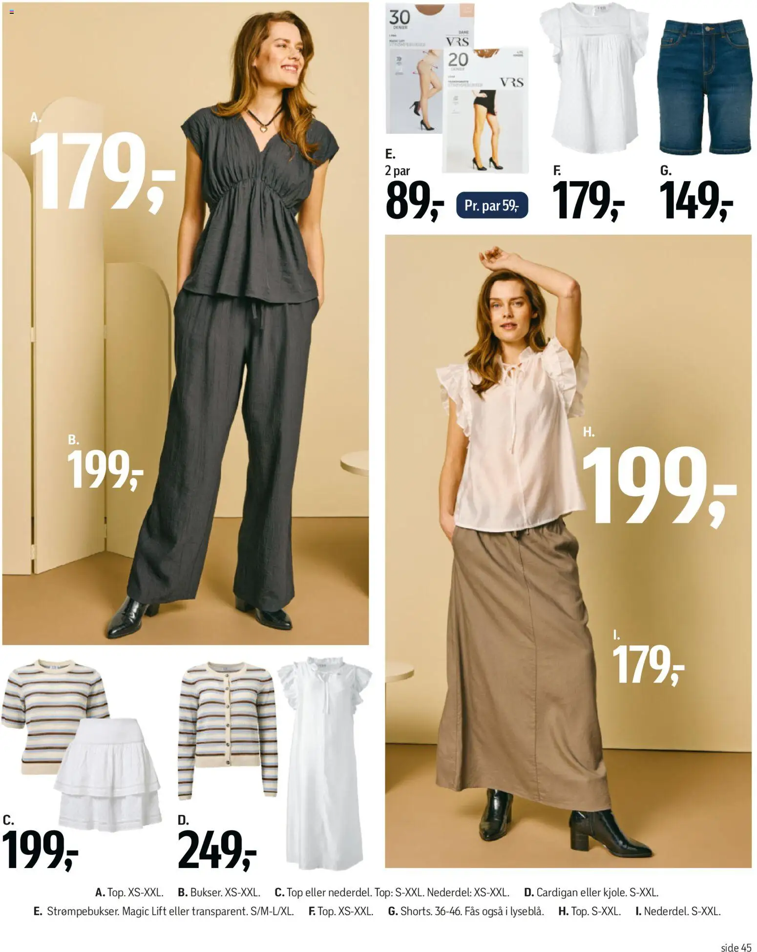 Føtex tilbudsavis – gyldig fra 01.05.2026 | Side: 73 | Produkter: Nederdel, Cardigan