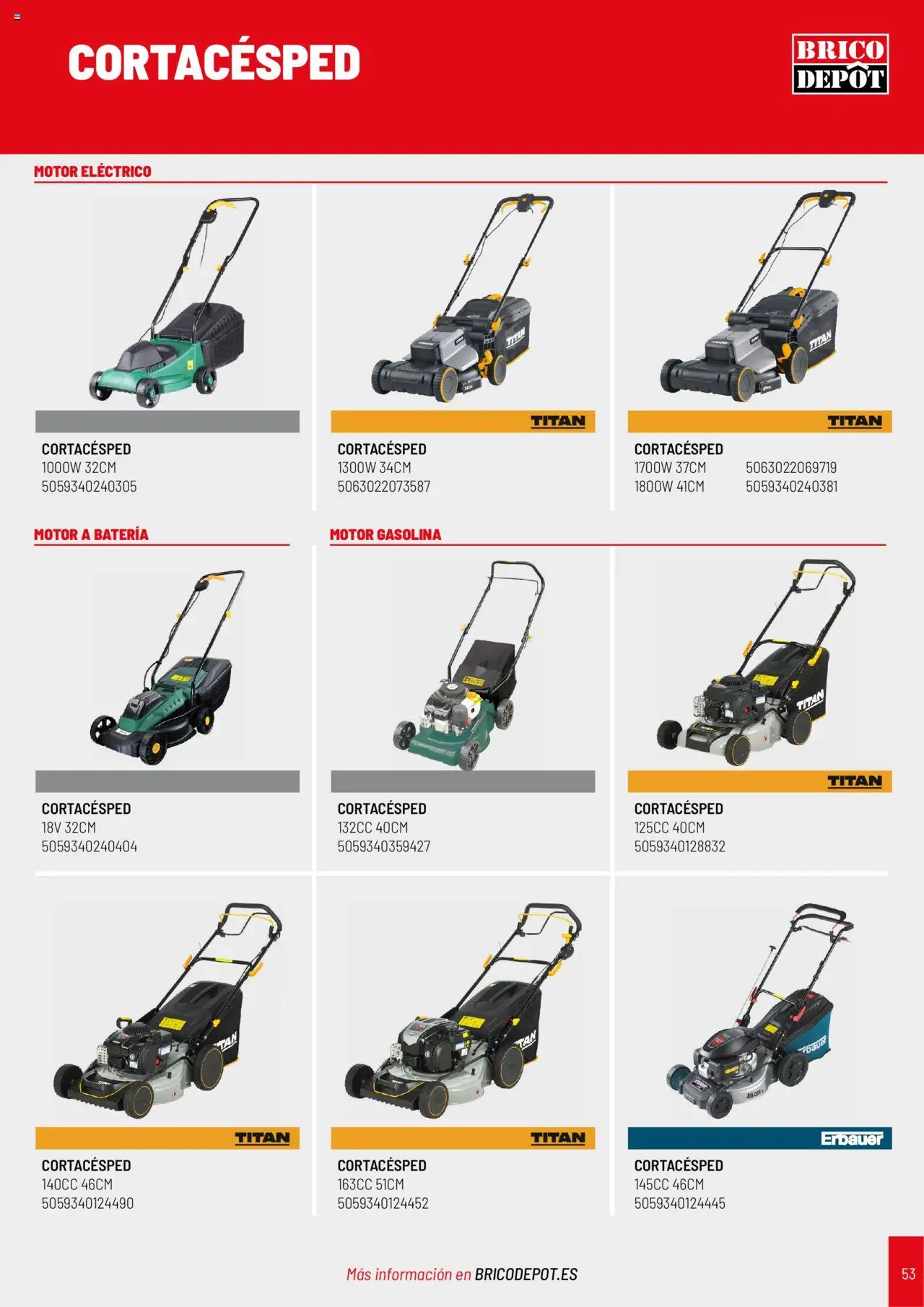 Brico Depôt Jardín │ válido desde el 25.04.2025 | Página: 53 | Productos: Απολυμαντικό, Batería