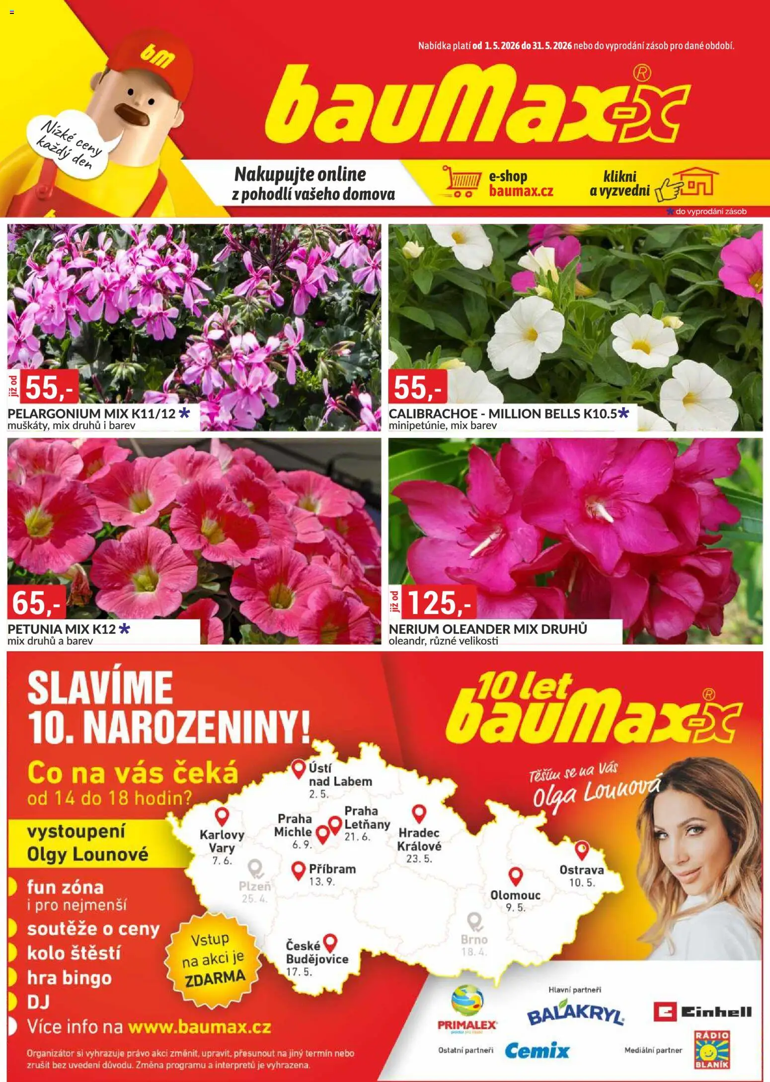 BAUMAX leták od 01.05.2026 | Strana: 1