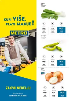 Metro katalog Provereno - pregled Metro kataloga - važi od 28.04.2026