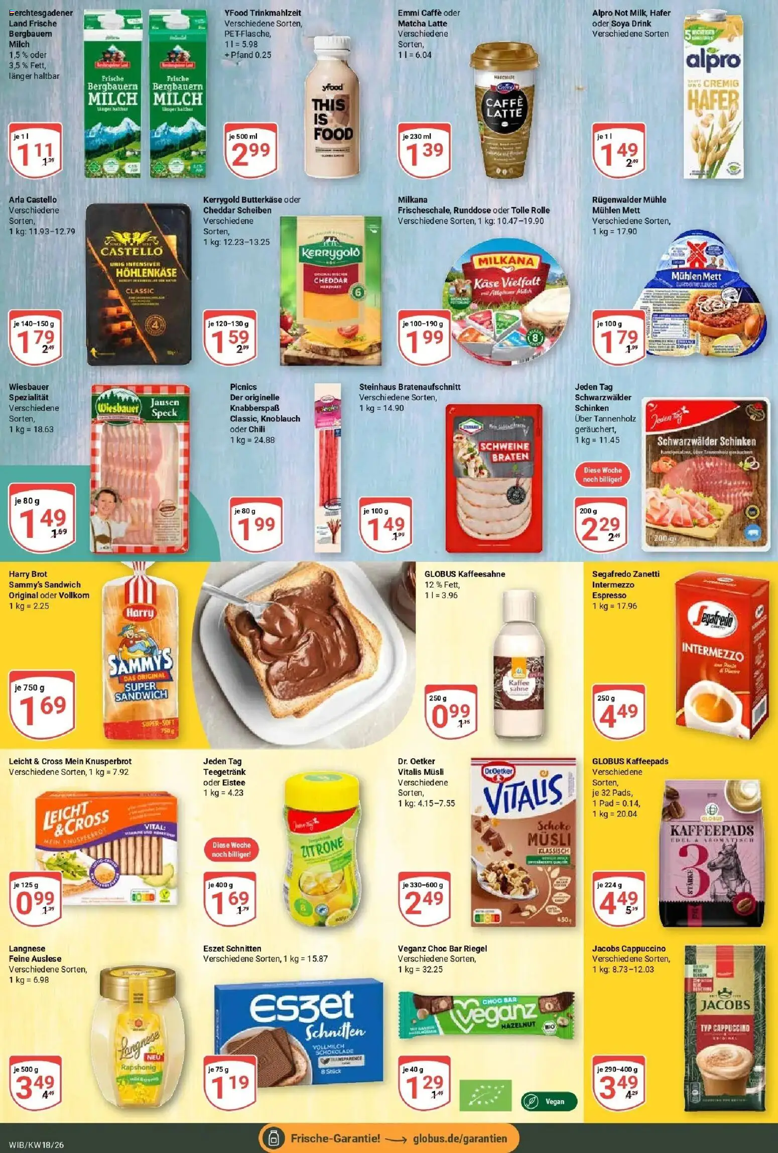 Globus Prospekt Wiesbaden-Nordenstadt	 – gültig ab 27.04.2026 | Seite: 17 | Produkte: Kaffeepads, Mühle, YFood, Knoblauch