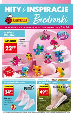 Pogląd oferty "Biedronka gazetka - Hity i inspiracje" - ważna od 25.04.2026