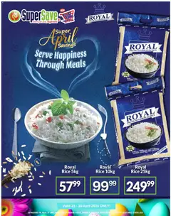 Super Save specials catalogue – valid from 25.04.2026 | Page: 28 | Products: Vitamins, Rice