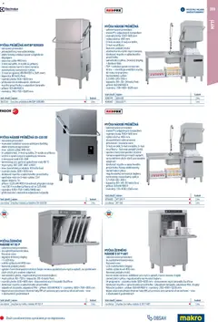 Náhled letáku Makro leták - Gastro vybavení a zařízení od 01.02.2026 | Strana: 189 | Produkty: Nádobí, Košík, Vana, LED