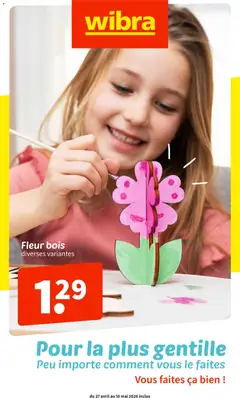 Wibra - Prévisualisation de Wibra catalouge valide à partir de 27.04.2026