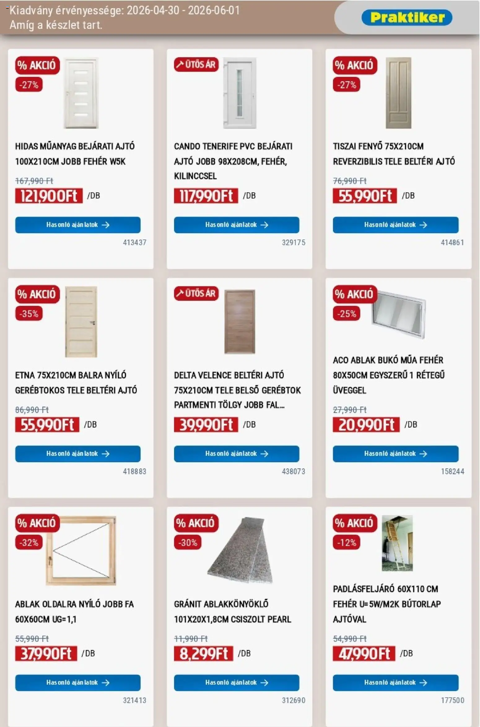 Praktiker akciós ujság - amely érvényes a következő dátumtól: 30.04.2026 | Oldal: 25