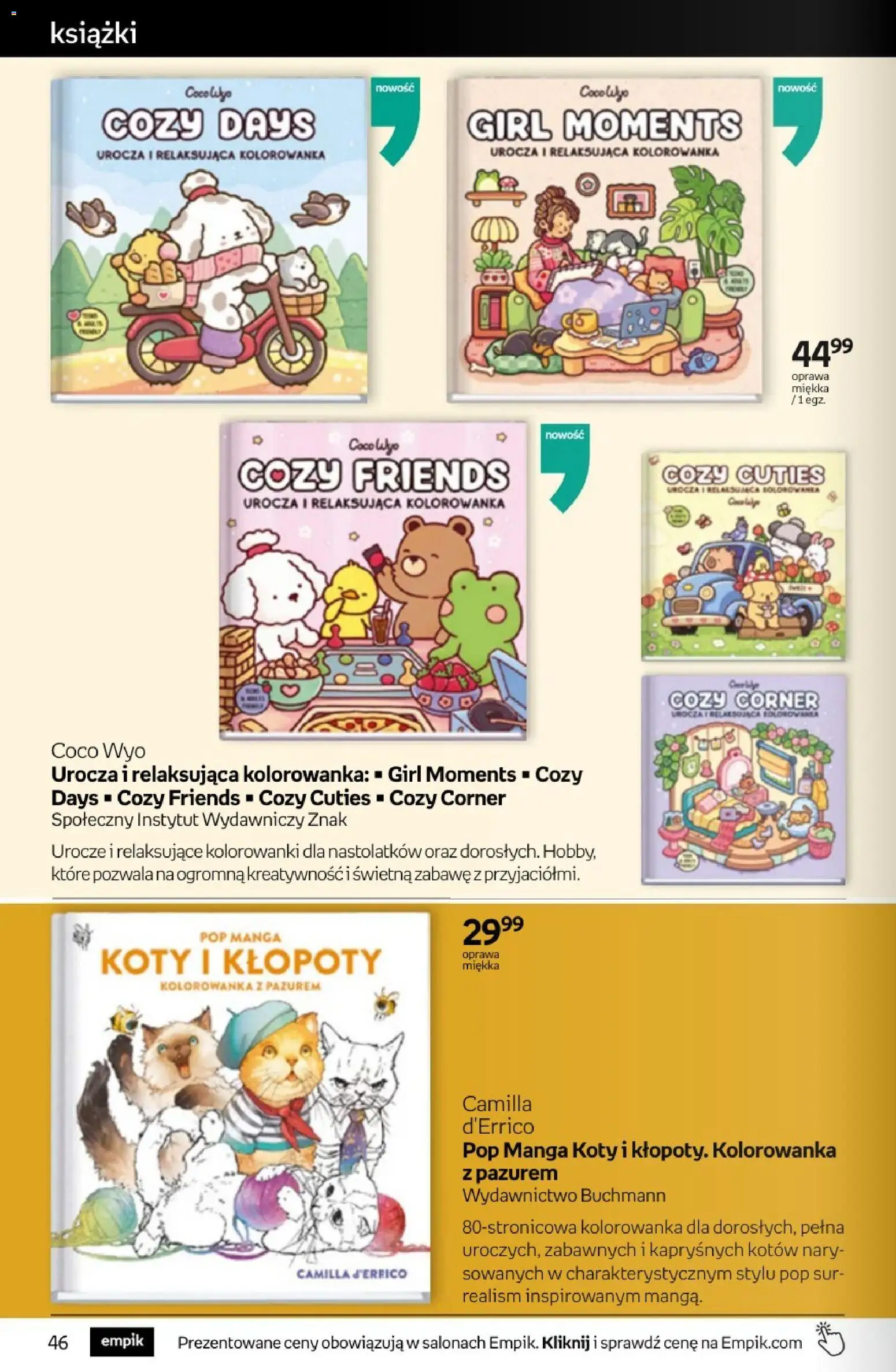 Empik promocje od 11.03.2026 | Strona: 46 | Produkty: Lego, Książki