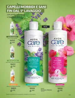 Anteprima del volantino Avon catalogo - campagna 5/2026 valido a partire dal 01.05.2026 | Pagina: 161 | Prodotti: Shampoo, Balsamo, Burro, Lavanda