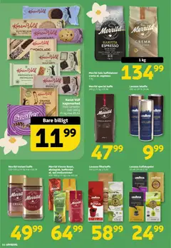 Løvbjerg - Tilbudsavis uge 18 gyldig fra 24.04.2026 | Side: 14 | Produkter: Kaffe, Chokolade, Bønner, Instant Kaffe