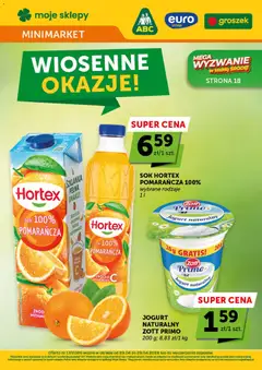 Pogląd oferty "Groszek gazetka - Minimarket" - ważna od 23.04.2026