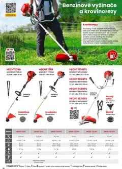 Hecht leták platný od 19.02.2026 | Strana: 58 | Produkty: Krovinorez, Vyžínače, Video