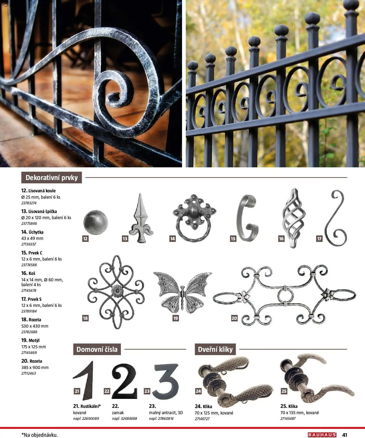 Bauhaus katalog Ploty a zahradní domky od 11.03.2026 | Strana: 41 | Produkty: Koš