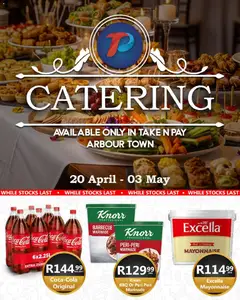 Take n Pay specials catalogue – valid from 27.04.2026 | Page: 38 | Products: Marinade, Mayonnaise