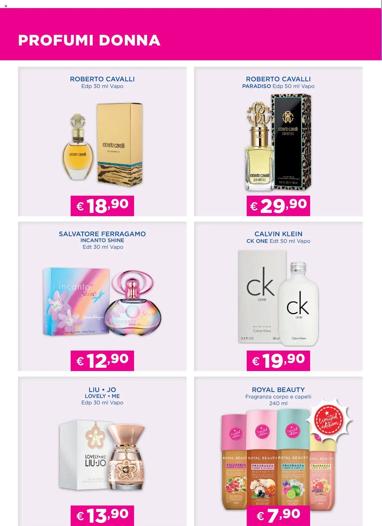 Volantino Acqua e Sapone del 29.04.2026 | Pagina: 4 | Prodotti: Fragranza