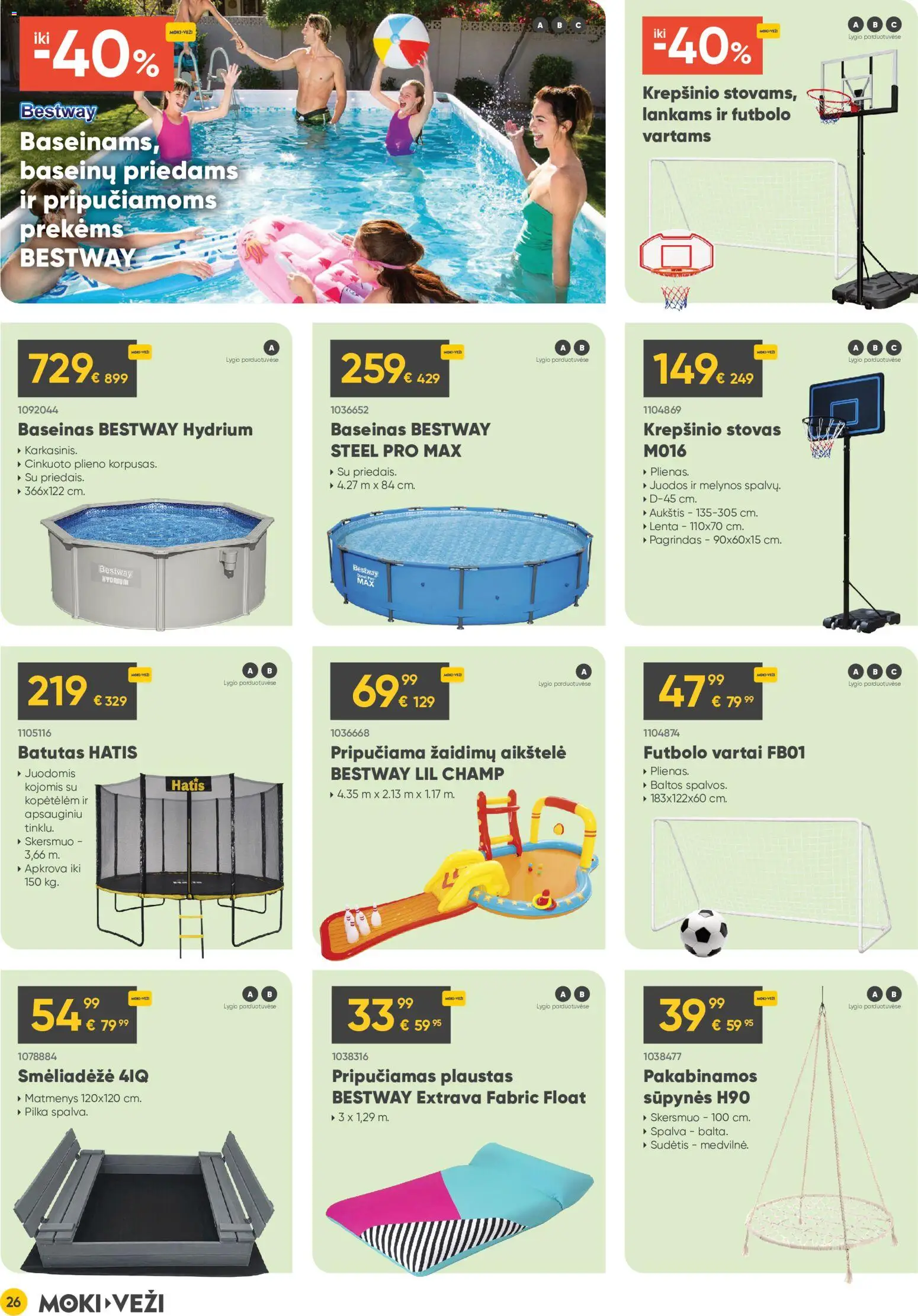 MOKI VEŽI akcijos nuo 30.04.2026 | Puslapis: 26