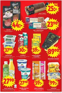 PEPPAR SALAMI, Kotivara. 80-120 g. Flera olika sorter. - Förhandsvisning av reklamblad från butik ICA Maxi aktuell från 27.04.2026 | Sida: 8 | Produkter: Kvarn, Grekisk yoghurt, Ost, Pumpa