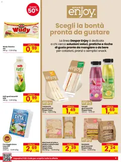 Anteprima del volantino Despar volantino Grado valido a partire dal 27.04.2026 | Pagina: 9 | Prodotti: Speck, Limone, Lampone, Feta