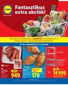 Lidl Martfű - amely érvényes a következő dátumtól: 30.04.2026