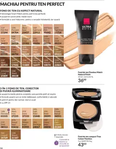 Ofertele Avon valabile de la 01.04.2026 | Pagină: 60 | Produse: Fond de ten, Machiaj, Concealer, Pudră