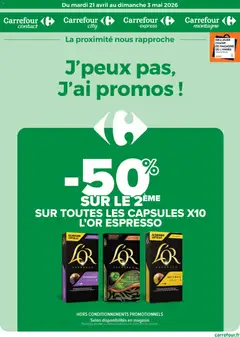 Carrefour City - Prévisualisation de Carrefour City catalogue valide à partir de 21.04.2026