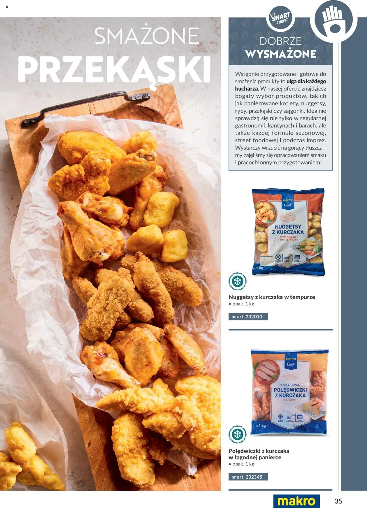Makro Gazetka - Katalog produktów convenience Smart Chef od 29.05.2025 | Strona: 35 | Produkty: Tempura