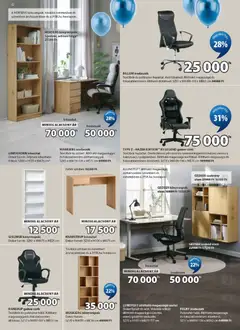 JYSK akciós újság - amely érvényes a következő dátumtól: 29.04.2026 | Oldal: 12 | Termékek: Könyvespolc, Asztal, Szék, Szekrény
