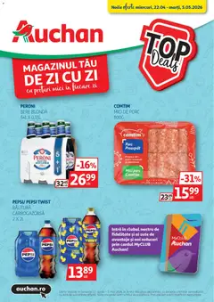 Ofertele Auchan valabile de la 22.04.2026