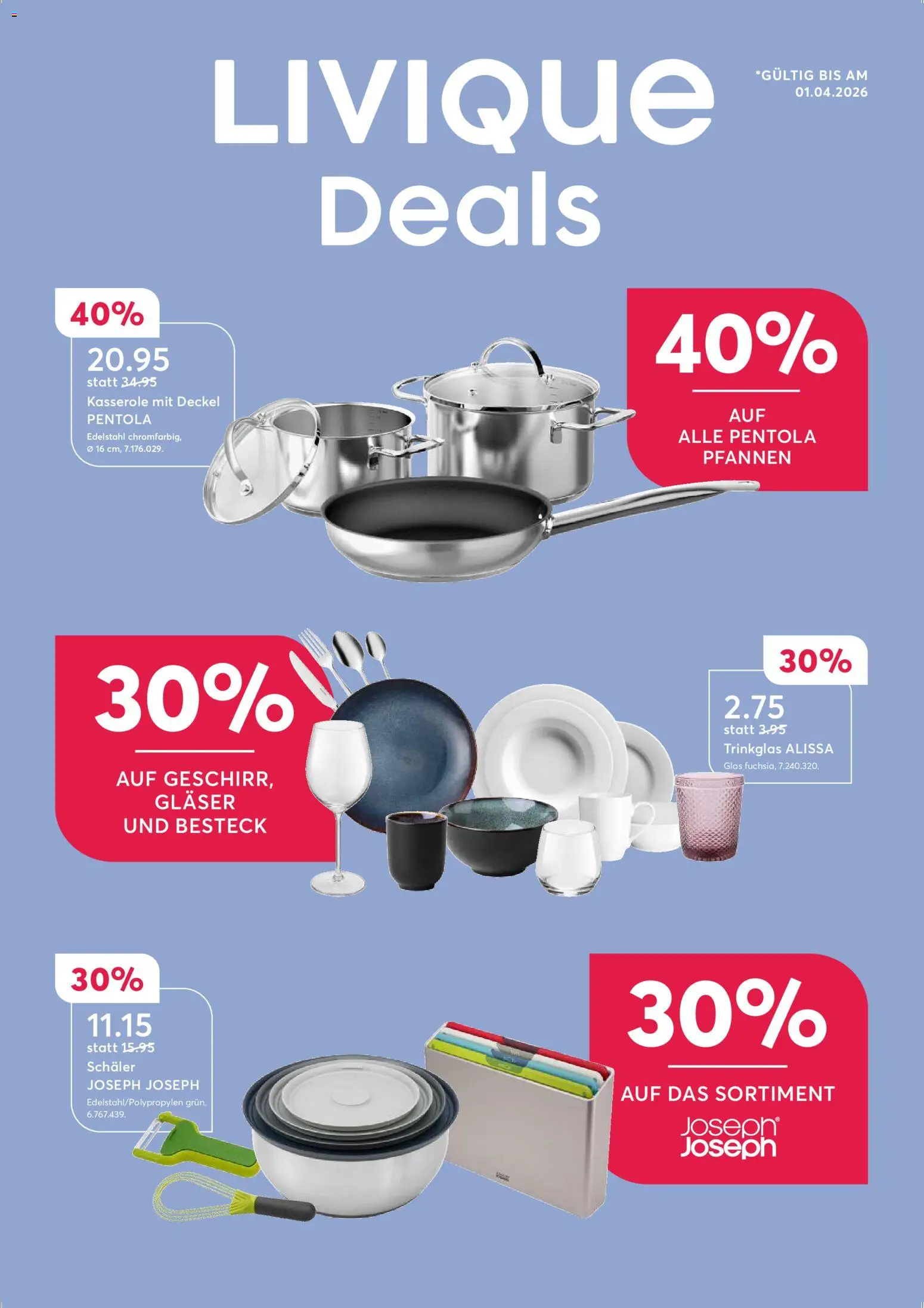 Livique aktionen – gültig ab 12.03.2026 | Seite: 1