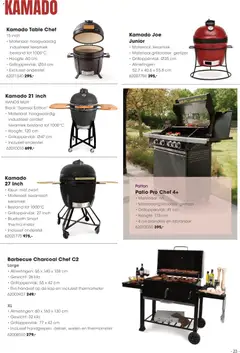 Hanos folder - Terrascatalogus 2026 - Voorbeeld van een folder van Hanos, geldig van 23.03.2026 | Pagina: 23 | Producten: Gietijzer, Gewicht, Thermometer, Keramiek