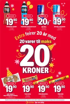 Forhåndsvisning av Coop Extra kundeavis gyldig fra 27.04.2026 | Side: 5 | Produkter: Pølsehorn, Осушувач повітря, Суміш дитяча, Boks