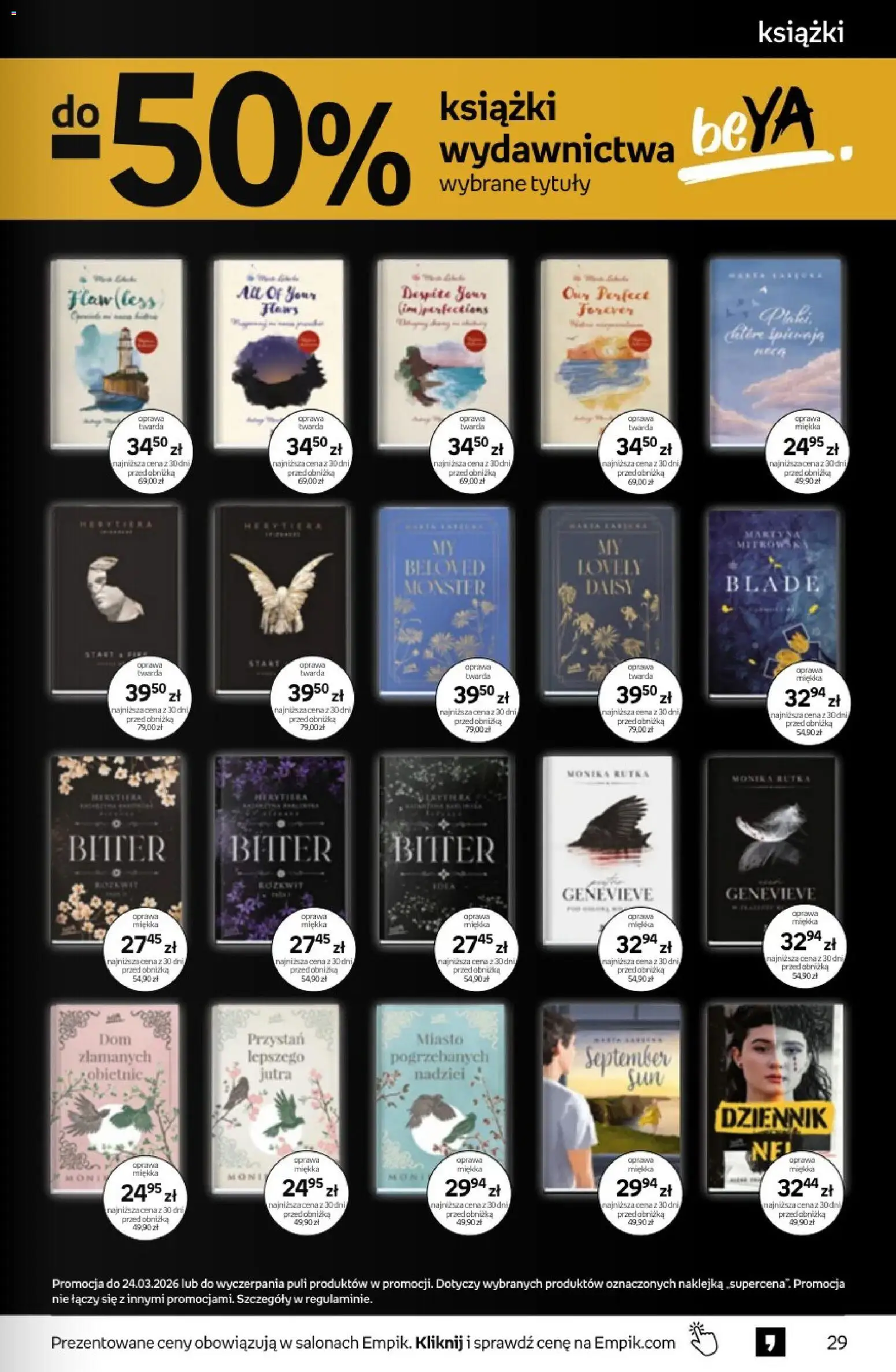 Empik promocje od 11.03.2026 | Strona: 29 | Produkty: Książki