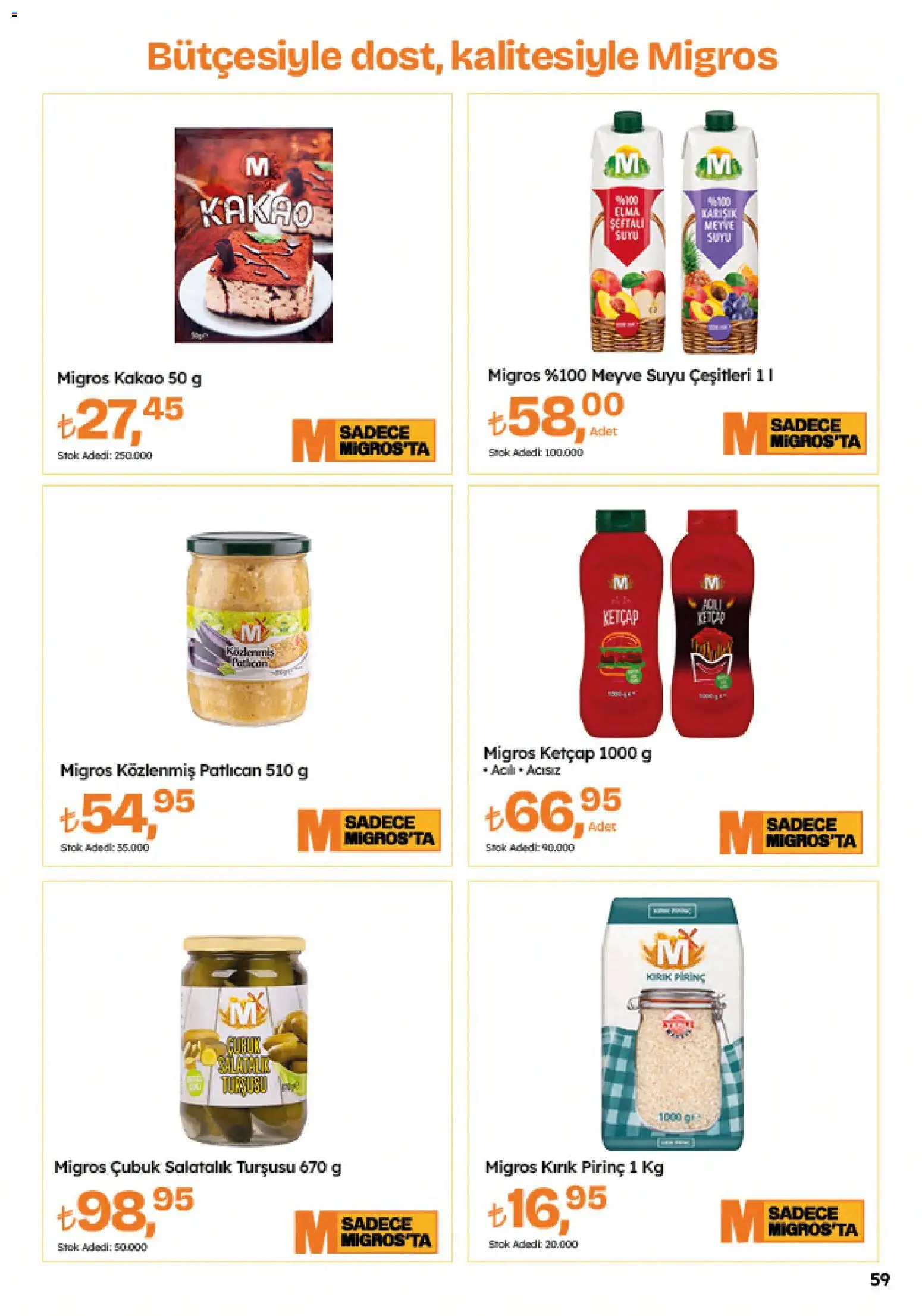 Migros Katalog - Migroskop - 30.04.2026 tarihinden itibaren geçerlidir | Sayfa: 59