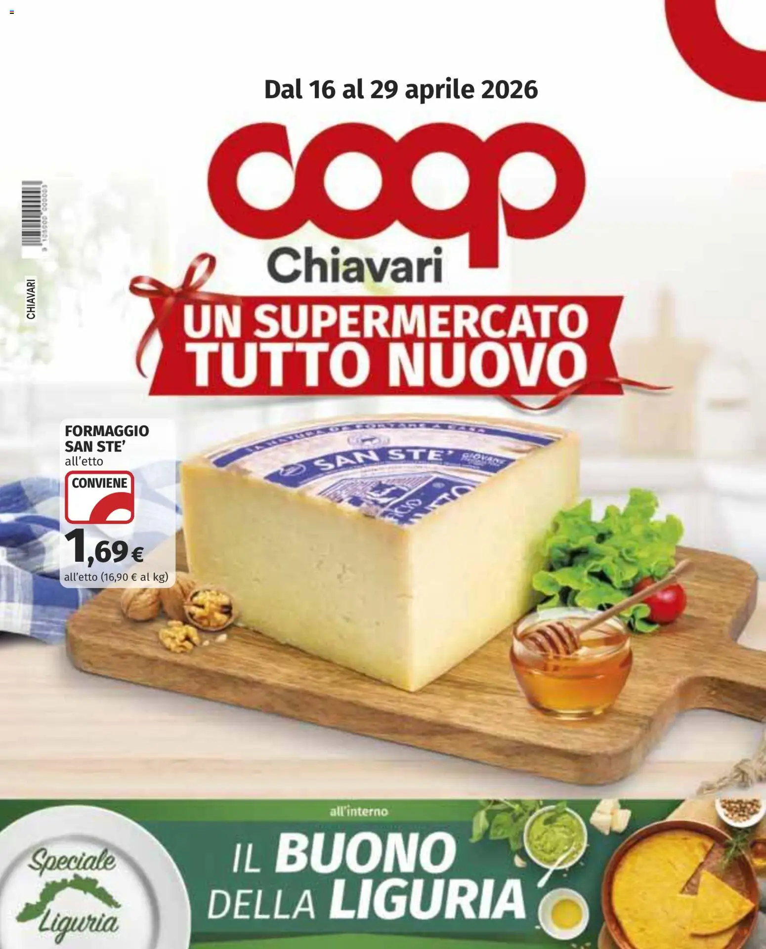 Volantino COOP del 16.04.2026 | Pagina: 1 | Prodotti: Formaggio