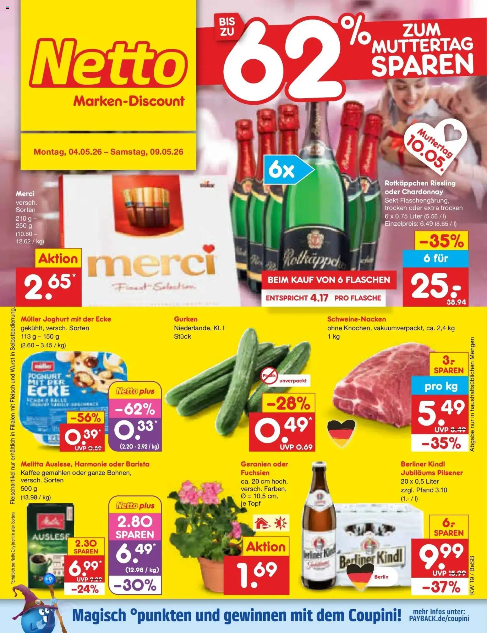 Netto Marken-Discount Prospekt Kremmen	 – gültig ab 04.05.2026 | Seite: 1