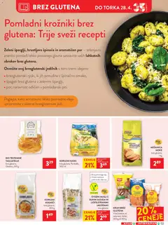 Spar katalog akcije – veljaven od 22.04.2026 | Stran: 17 | Izdelki: Njoki, Kruh, Kosmici, Testenine