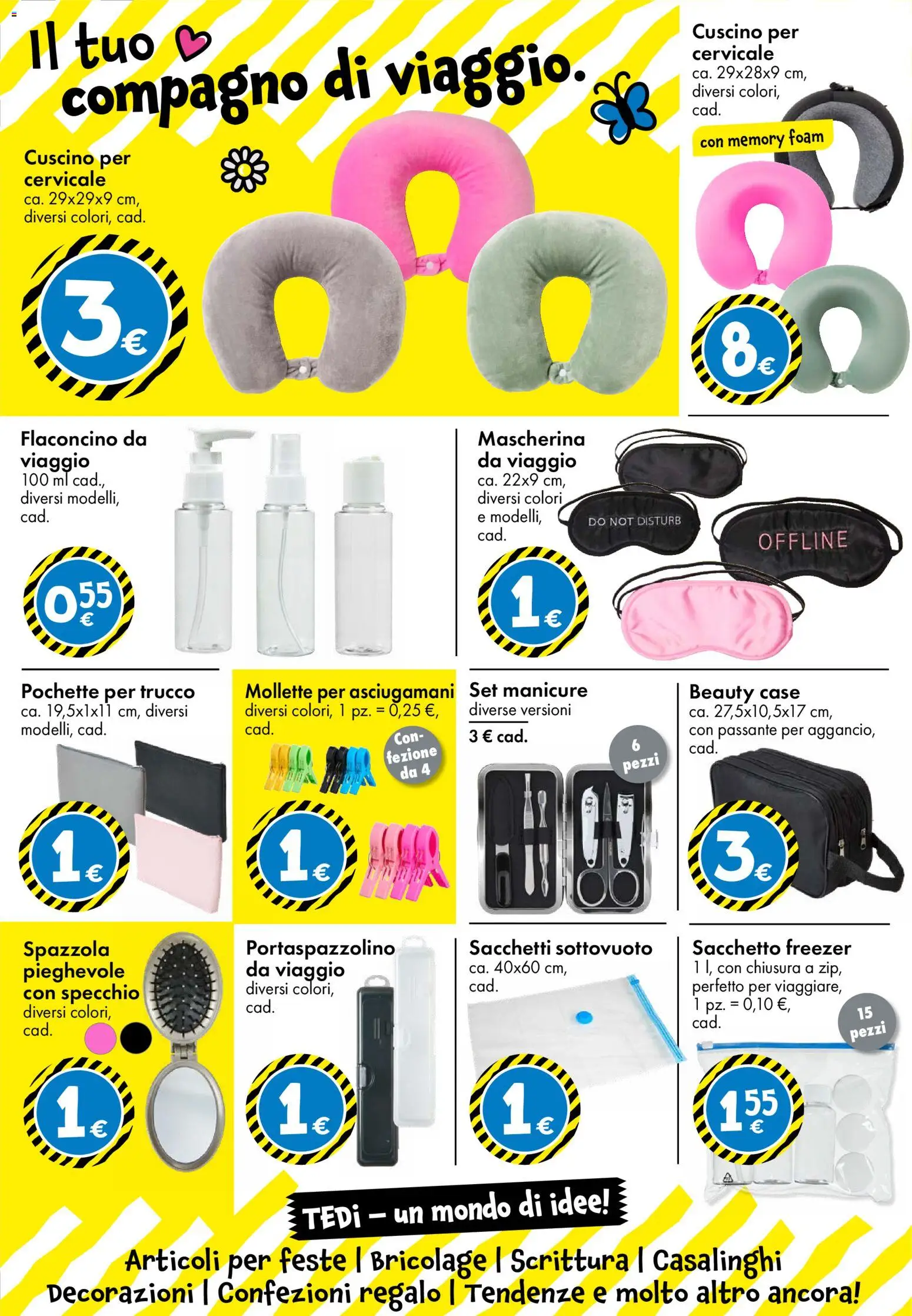 Volantino TEDi del 06.03.2026 | Pagina: 39 | Prodotti: Freezer, Cuscino, Trucco, Decorazioni