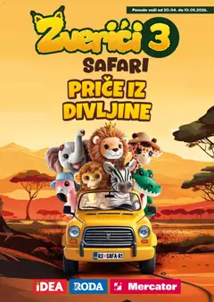 Roda katalog Zverići 3 safari - pregled Roda kataloga - važi od 20.04.2026