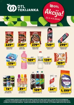 Tekijanka katalog DTL akcija - pregled Tekijanka kataloga - važi od 22.04.2026