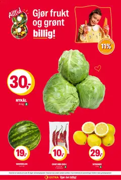 Forhåndsvisning av Coop Extra kundeavis gyldig fra 27.04.2026 | Side: 3 | Produkter: Desk, Hardwood door, Chilli, Vannmelon