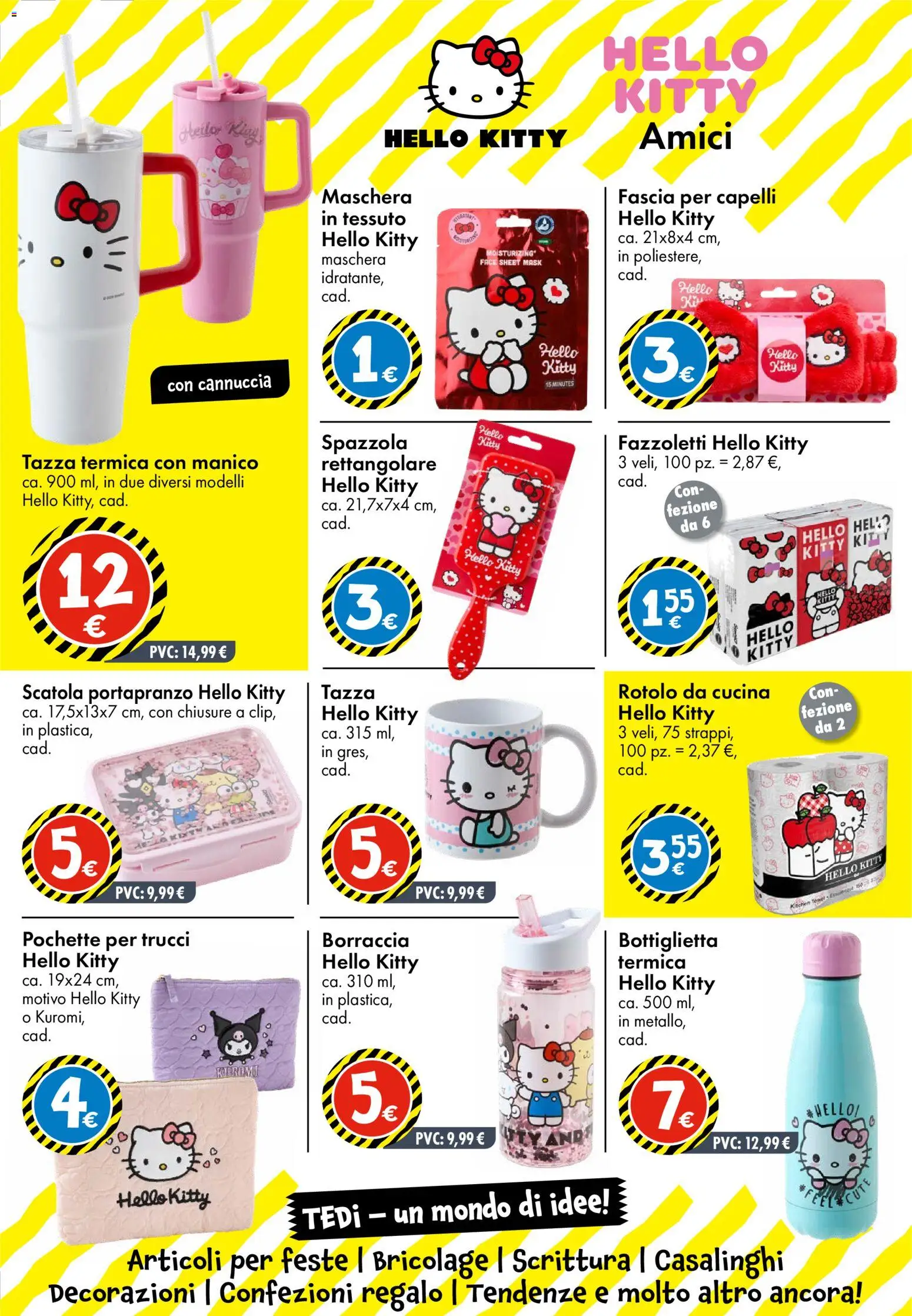 Volantino TEDi del 06.03.2026 | Pagina: 21 | Prodotti: Spazzola, Maschera, Scatola, Decorazioni