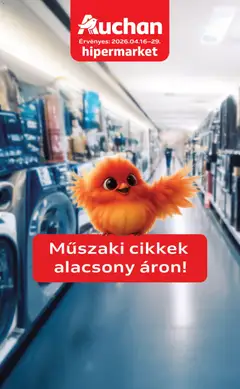 Auchan Elektronikai ajánlataink - amely érvényes a következő dátumtól: 16.04.2026