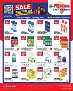 Africa Cash & Carry specials catalogue – valid from 29.04.2026