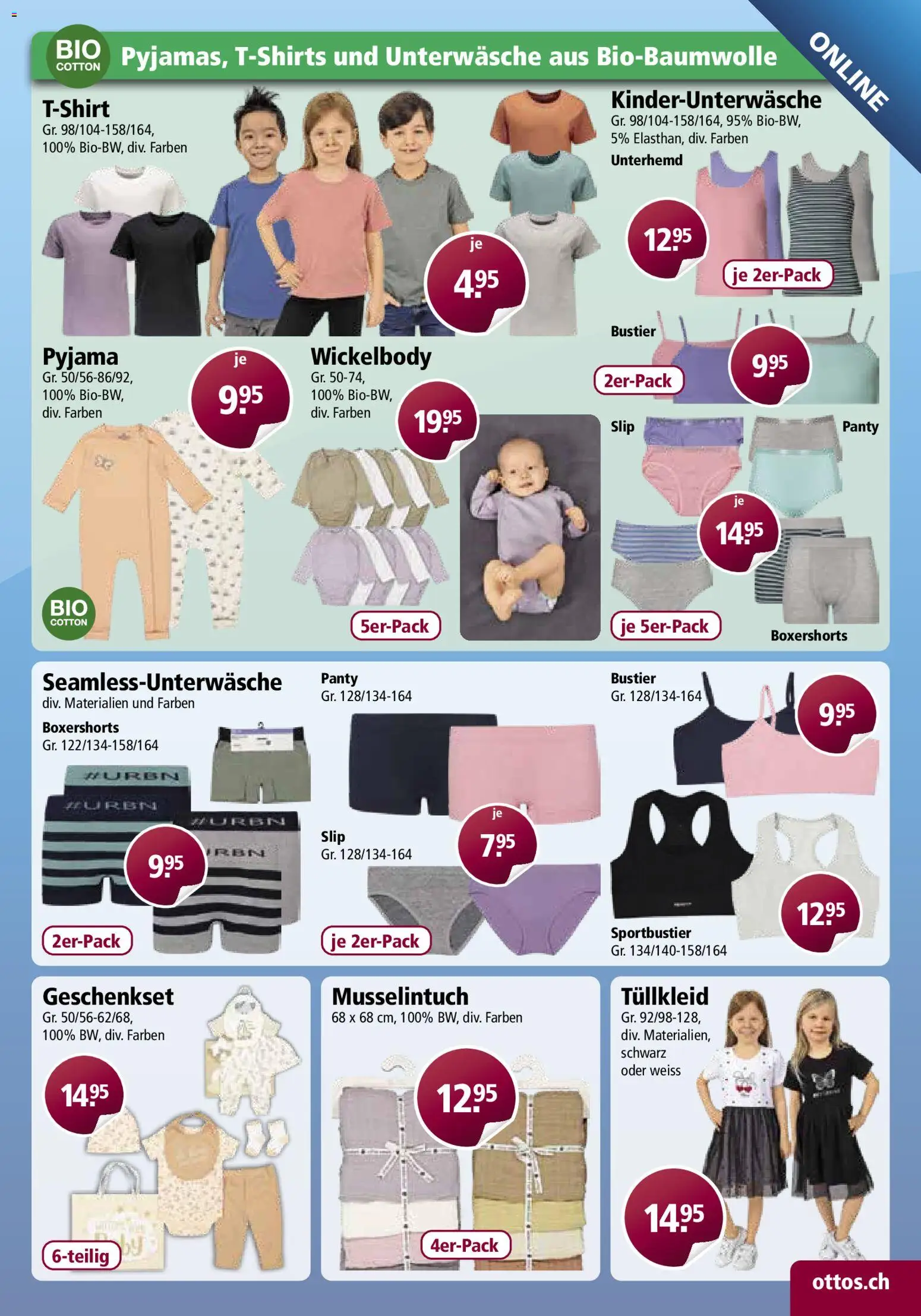 Otto's aktionen Online – gültig ab 09.03.2026 | Seite: 25 | Produkte: Unterhemd, Unterwäsche, Pyjama, Slip